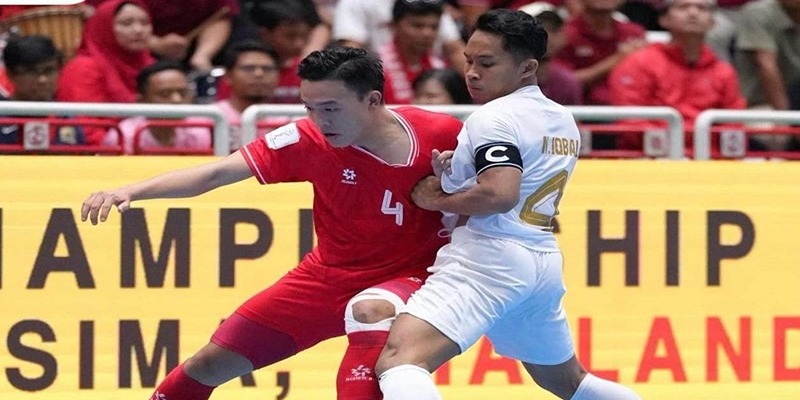 Việt Nam hiện đang đứng nhất bảng A giải Futsal Đông Nam Á 2024